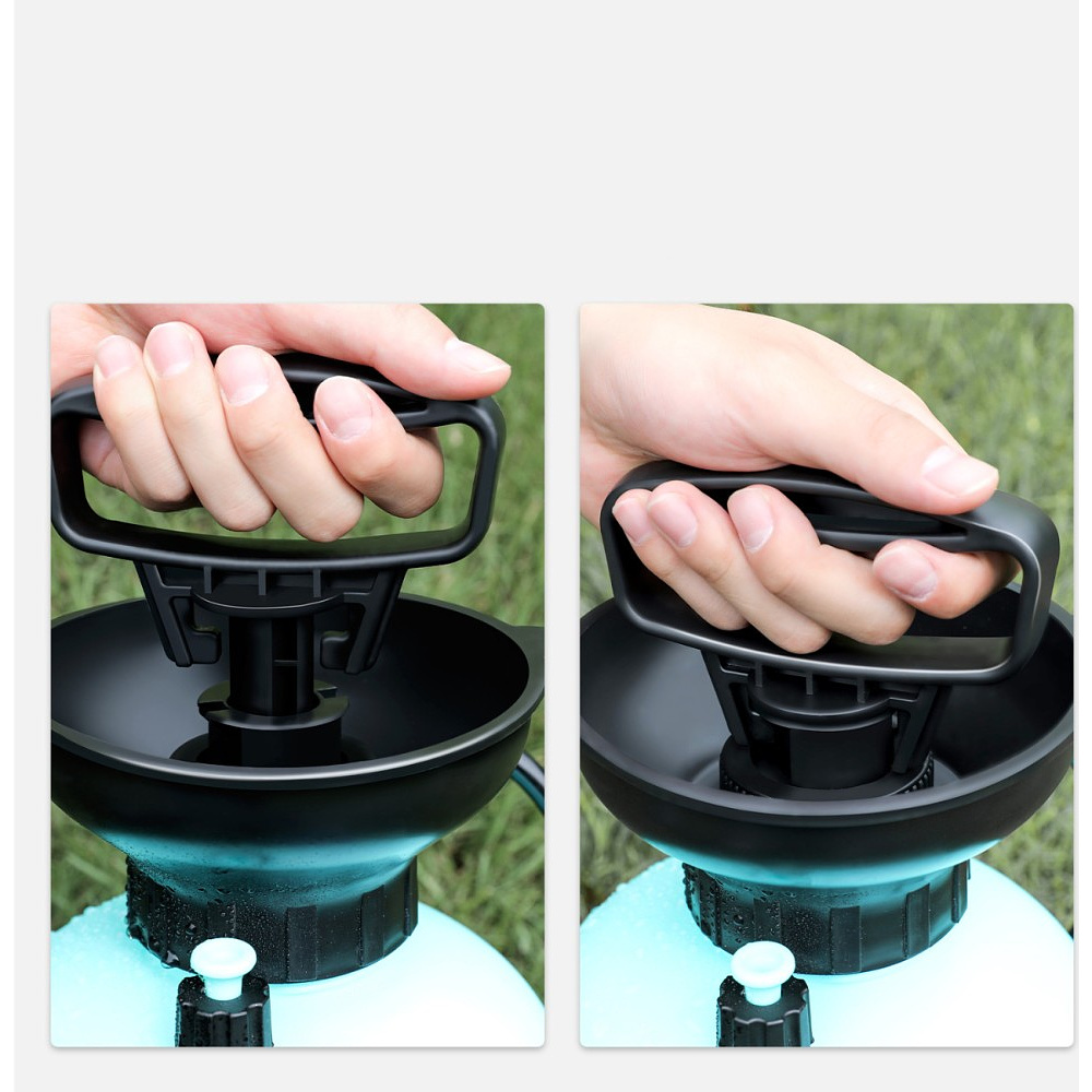 Опрыскиватель Deli GS DL581105, помповый, 5 л, черный, голубой - 3