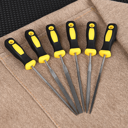 Набор надфилей Deli YS EDL2141, 160 мм, 6 шт. - 3