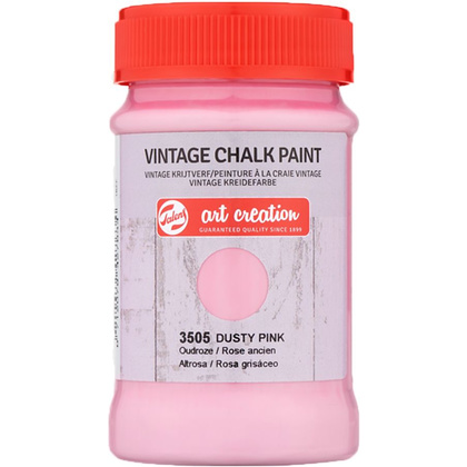 Краска декоративная "VINTAGE CHALK PAINT", 100 мл, 3505 грязно-розовый