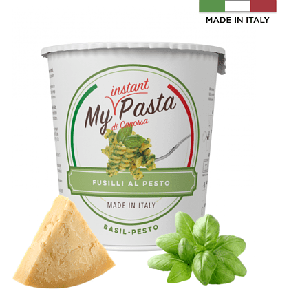 Паста фузилли "My instant pasta" с соусом песто, 70 г