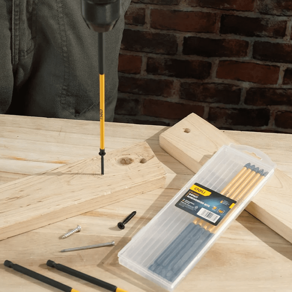 Бита Deli YS EDL251200, ударная, 10 шт., PH2 x 200 мм - 8