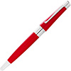 Ручка перьевая "Cross Beverly Translucent Red Lacquer", M, красный, серебристый, патрон черный - 3