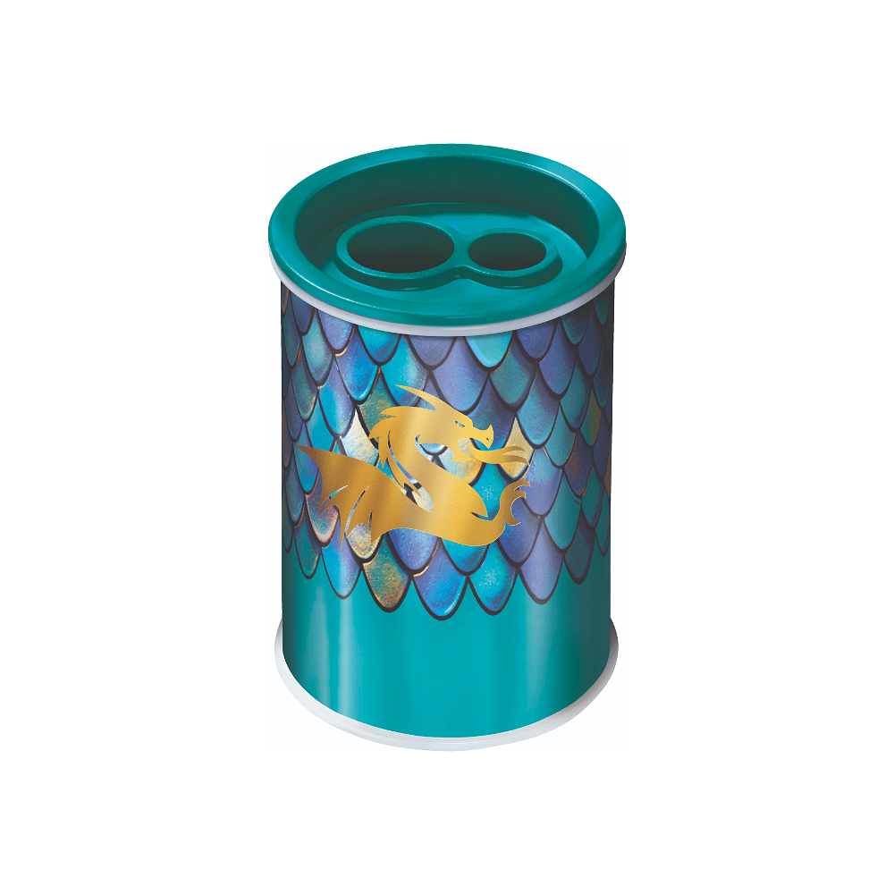 Точилка "Dragon", 2 отверстия, зеленый - 2