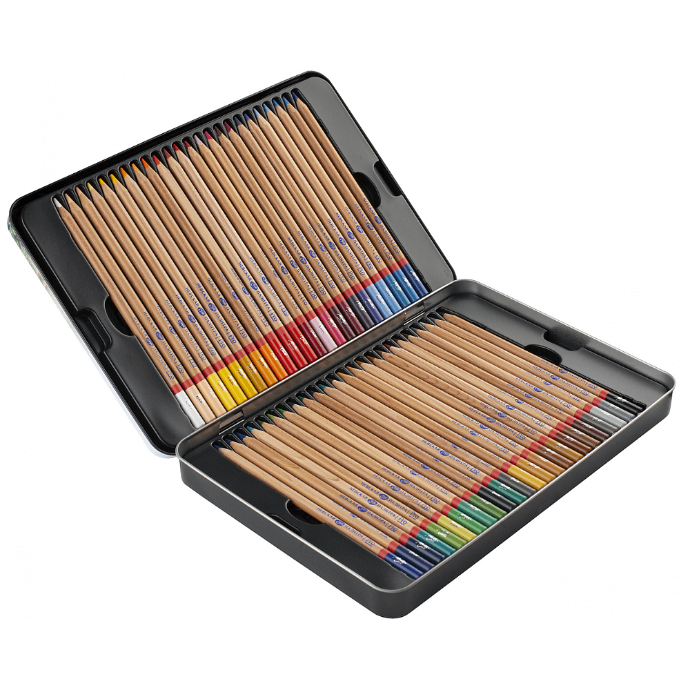 Цветные карандаши "Мастер-Класс", в жестяном пенале, 48 цветов - 3