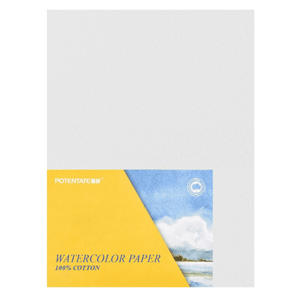 Бумага для акварели "Potentate", хлопок, торшон, 78.7х109.2 см