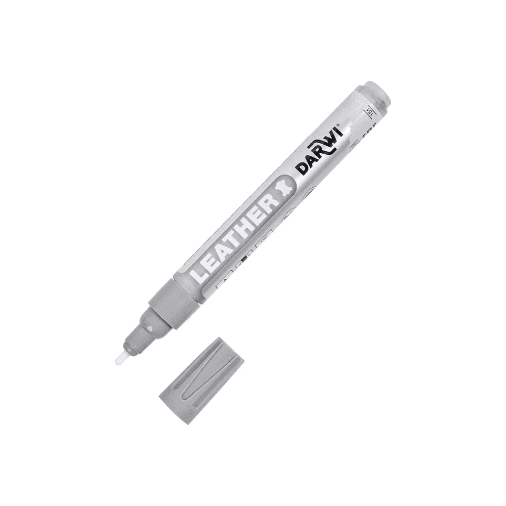 Маркер акриловый для кожи "Darwi", 2 мм, холодный серый - 2