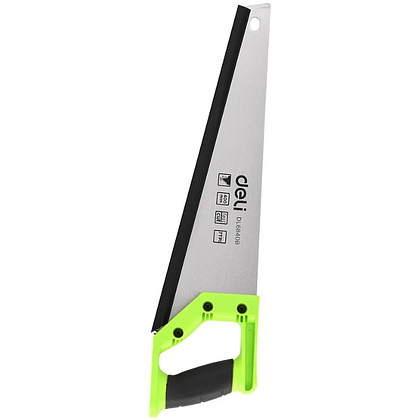 Ножовка Deli GS EDL6840B по дереву, 7 TPI, 400 мм, черный, зеленый - 9