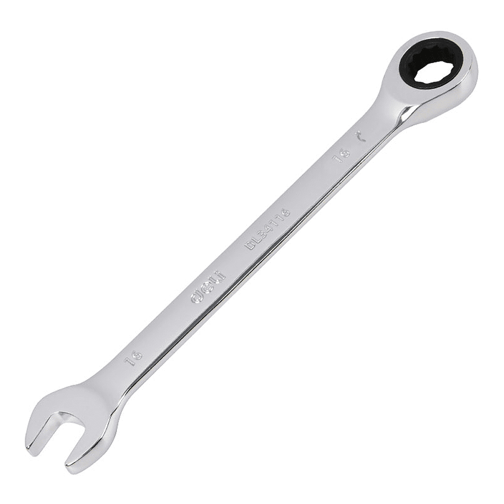 Ключ комбинированный Deli YS EDL34108, 8 мм, с трещоткой, 72 зуба