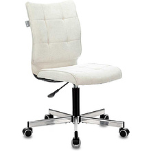 Кресло для персонала Бюрократ "СH-330M/VELV20", ткань, металл, молочный