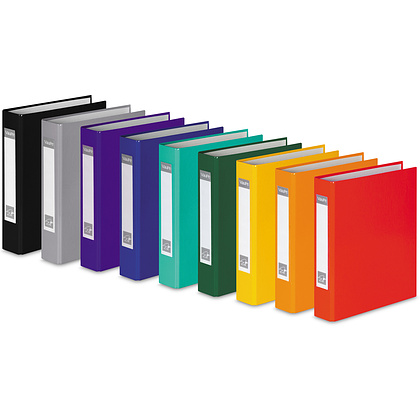 Папка на кольцах "VauPe", 4 кольца, А5, синий - 2