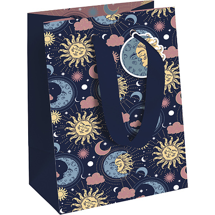 Пакет бумажный подарочный Rhodia "Astral", 21.5x10.2x25.3 см, разноцветный