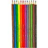 Цветные карандаши "Я-Художник!", 12 шт, шестигранные, 6 неон, 6 металлик  - 4