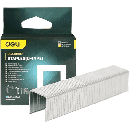 Скоба D "Deli", 1000 шт.