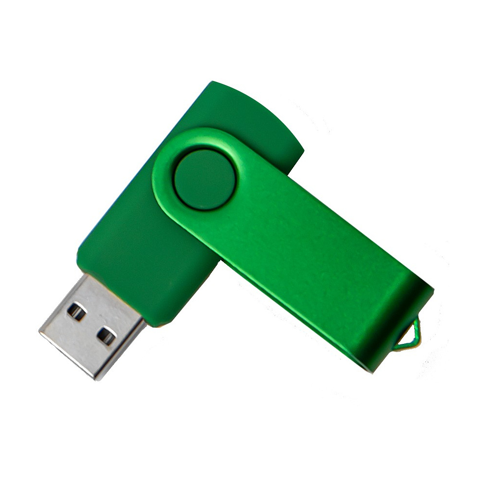 Карта памяти USB Flash 2.0 "Dot", 8 Gb, зеленый - 2