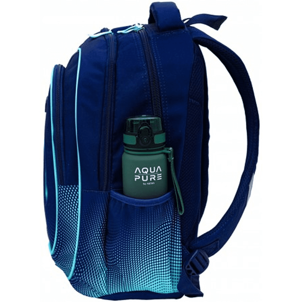 Рюкзак детский "Football Light", черный, зеленый - 2