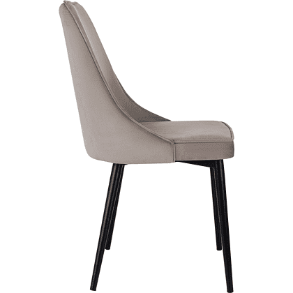 Стул Бюрократ "CH-K4", ткань, темно-бежевый, металл - 4