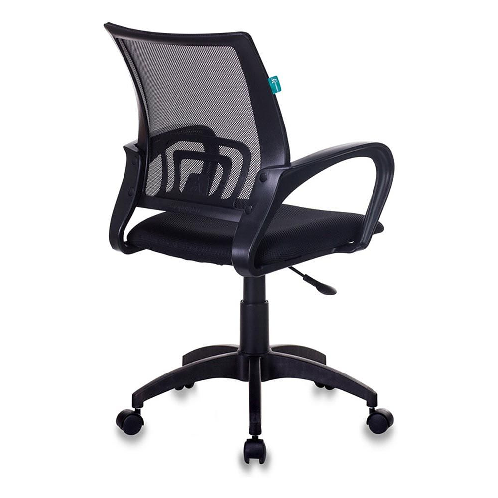 Кресло для персонала "Бюрократ CH-695NLT/BLACK" ткань, пластик, черный - 4