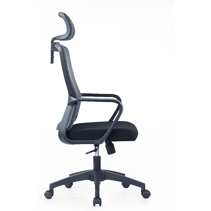 Кресло для руководителя SitZone U-060A, сетка, ткань, черный, 2 шт/упак, -30% - 2