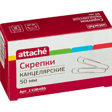 Скрепки "Attache", 50 мм