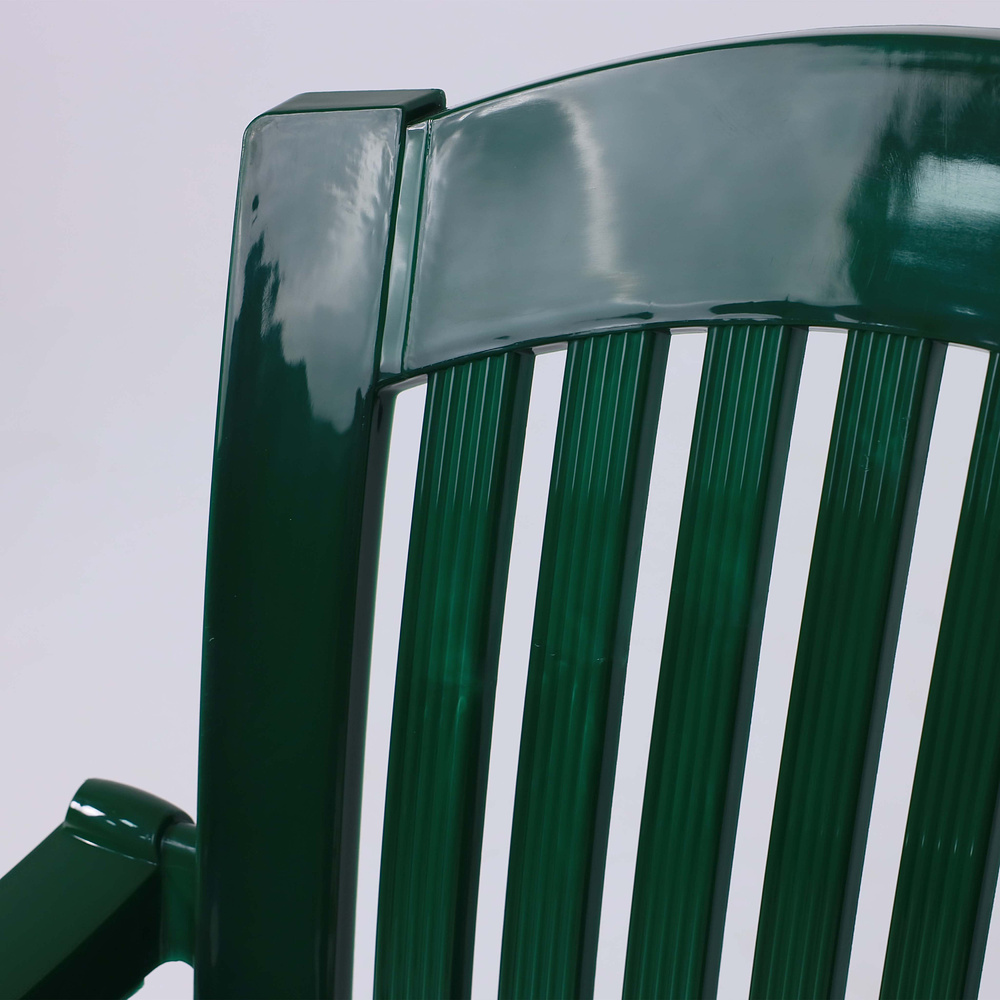 Кресло садовое №7 "Премиум-1 "2", пластик, темно-зеленый - 7