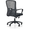 Кресло для персонала SitZone U-069B, сетка, ткань, черный, 2 шт/упак, -30% - 2