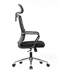Кресло для руководителя SitZone U-060A, сетка, ткань, черный, - 30% - 3
