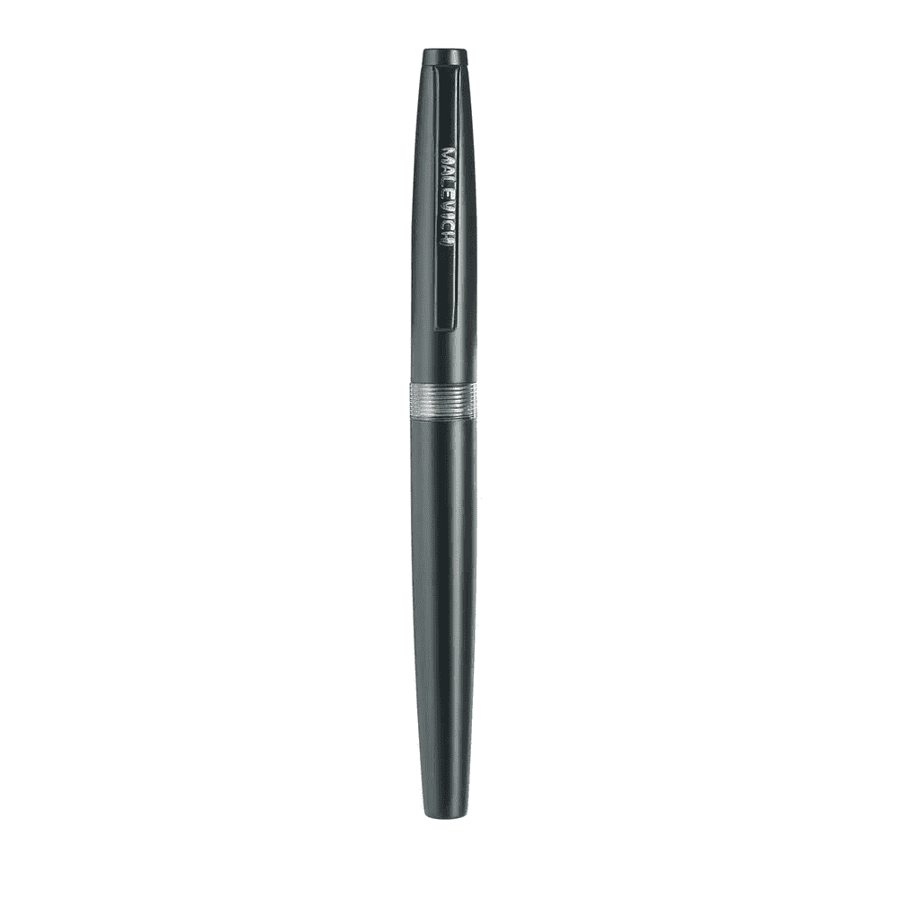 Ручка перьевая EF "Малевичъ", металл, с конвертером, мокрый асфальт