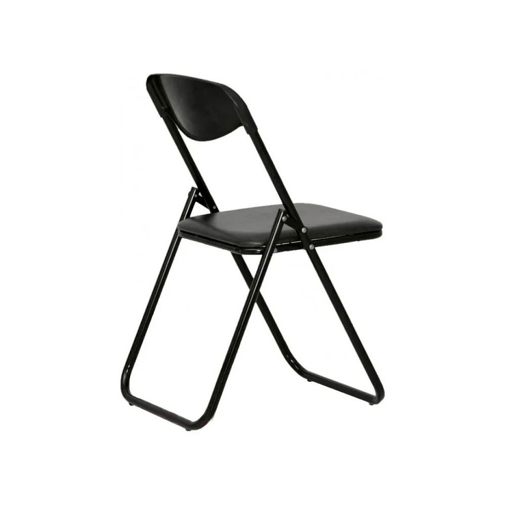 Стул для посетителей JACK BLACK кожзам, черный - 3