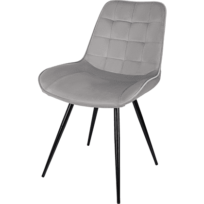 Стул Бюрократ "CH-K2_4", ткань, светло-серый, металл, комплект 4 штуки - 4