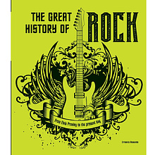 Книга на английском языке "The Great History of Rock Music. From Elvis Presley to the Present Day"