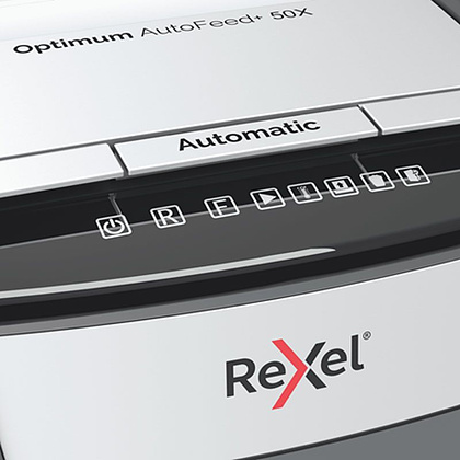 Уничтожитель Rexel "Optimum AutoFeed+ 50XP" (2020050XEU) - 5