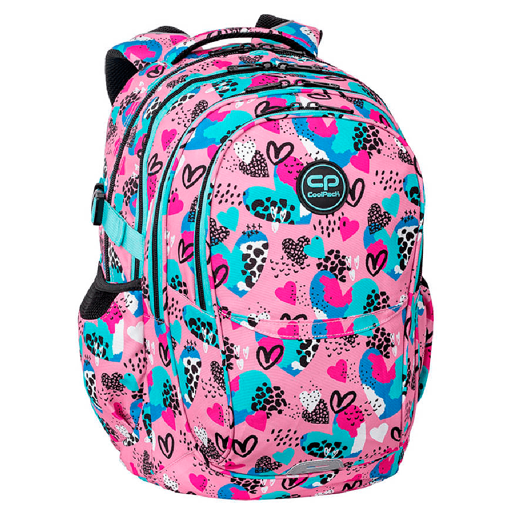 Рюкзак школьный Coolpack "Factor Tutti Heart", разноцветный