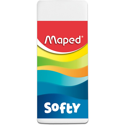 Ластик Maped "Softy", 1 шт, белый, (021529)