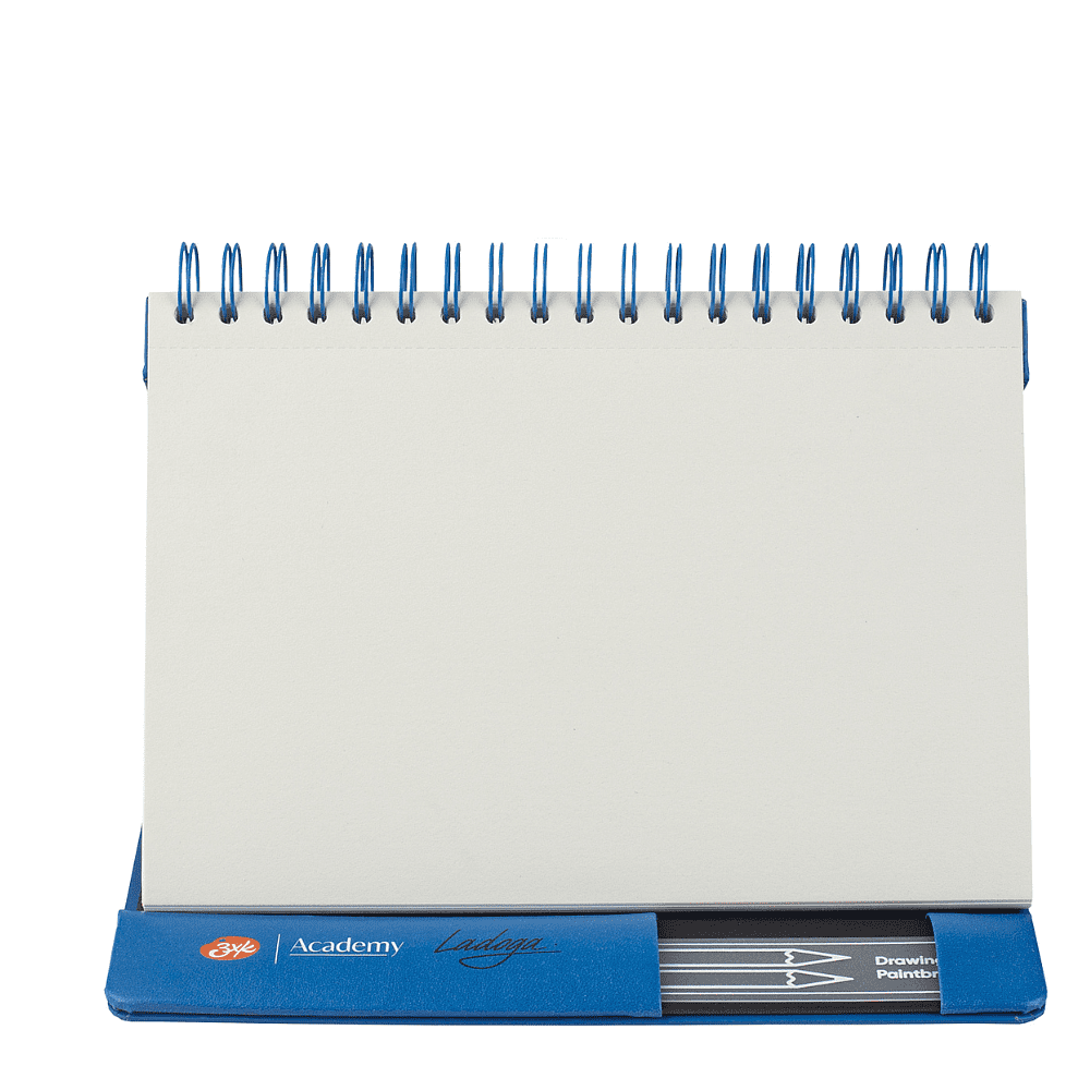 Скетчбук для акварели "Ладога", 17,5х25 см, 20 листов, синий - 8