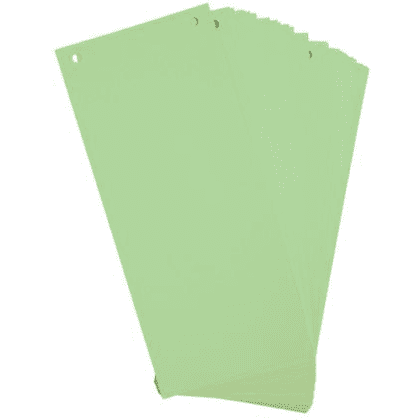 Разделитель для документов "Exacompta" картонный, зеленый - 2