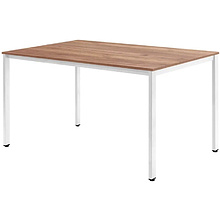 Стол Millwood Сеул, 1300х800 мм, металлокаркас белый