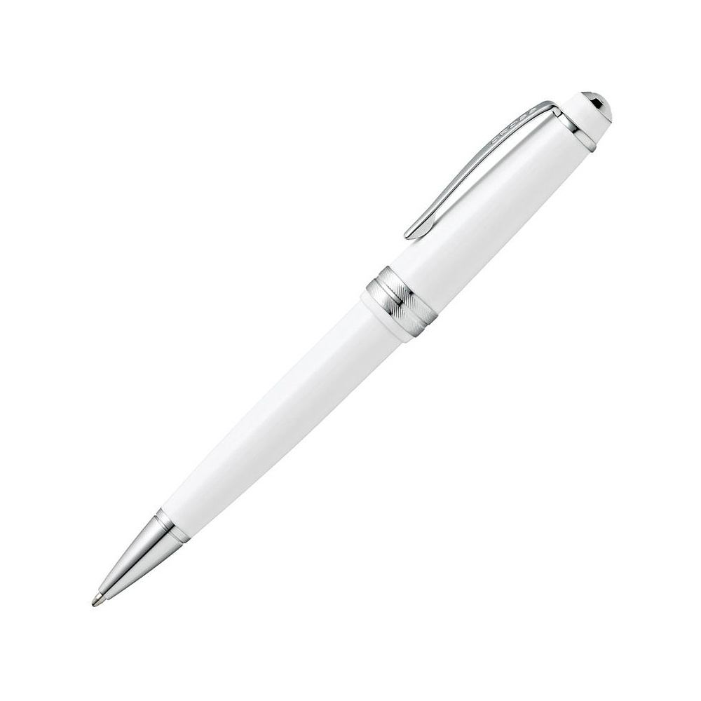 Ручка шариковая автоматическая "Cross Bailey Light", 0.7 мм, белый, стерж. черный - 2