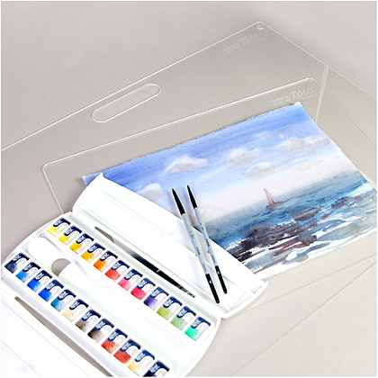 Планшет акриловый "ROSA Gallery", 47x62 см, с ручкой - 2