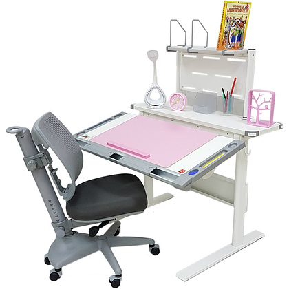 Стол Comf-Pro М7, 1050х780х(575-908) мм, белый - 6