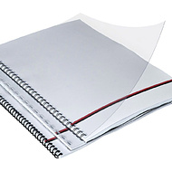 Обложка для переплета YesЛи, A3, пластик, 150 мкм, 100 шт, прозрачный