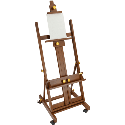 Мольберт-станок "Старый мастер", красный бук, 230 см, холст до 194 см - 2