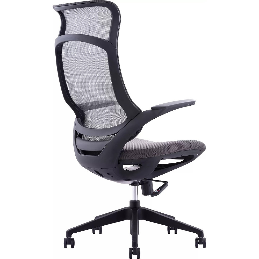 Кресло для руководителя EVERPROF Spirit, сетка, черный - 4