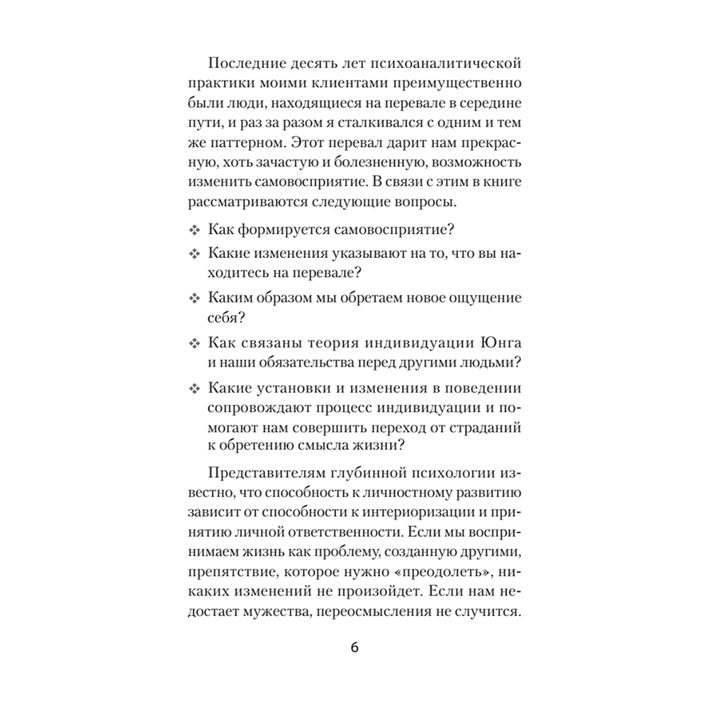 Книга "Перевал в середине пути. Как преодолеть кризис среднего возраста (#экопокет)", Джеймс Холлис - 6