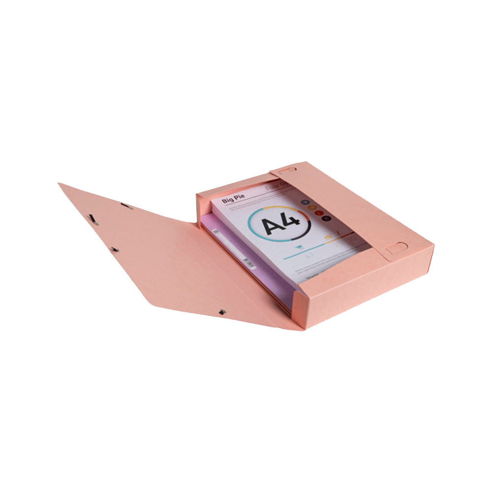 Папка на резинках "Aquarel", А4, 60 мм, картон, ассорти - 10