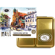 Краски акварельные "Aquarius. Mini Urban Sketcher set"