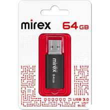 Карта памяти USB Flash 3.0 64 Gb UNIT BLACK