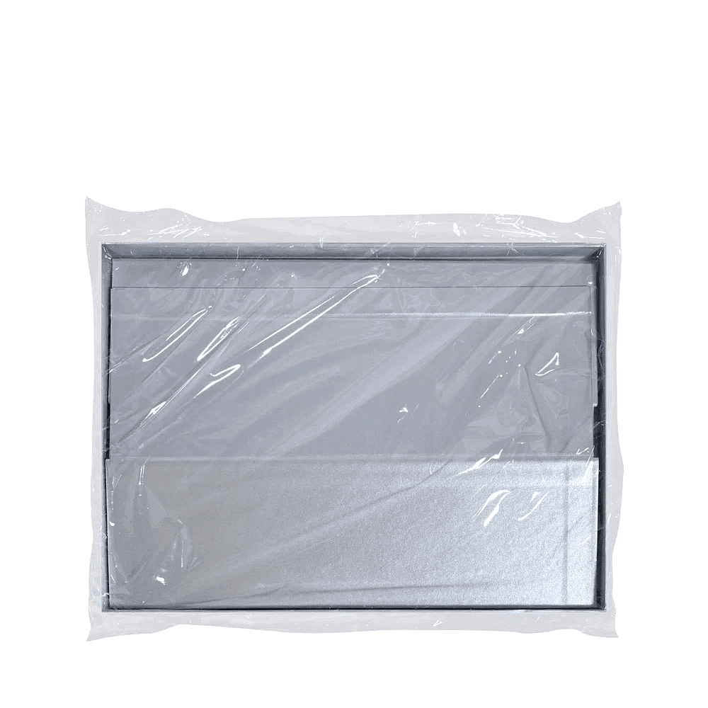 Коробка подарочная картонная, 223х308х95 мм, серебро - 6