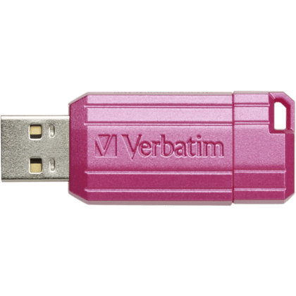 Карта памяти USB Flash 2.0 32 Gb "Pin Stripe" пласт., розовый - 4
