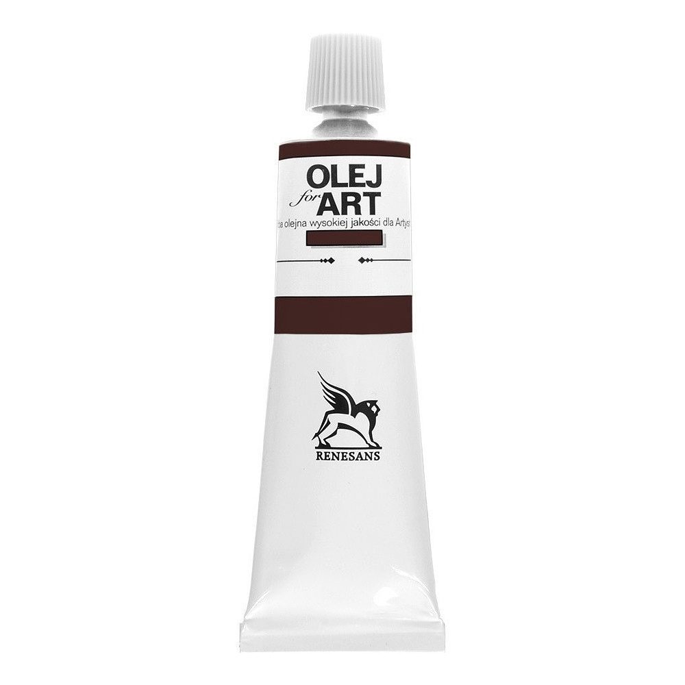 Краски масляные Renesans "Oils for art", 78 капут мортуум, 60 мл, туба