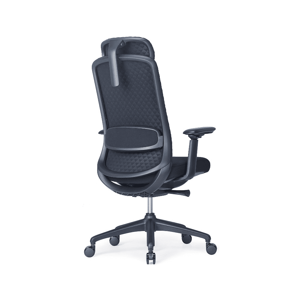 Кресло для руководителя SitZone CH-531A, ткань, пластик, черный, -30% - 3